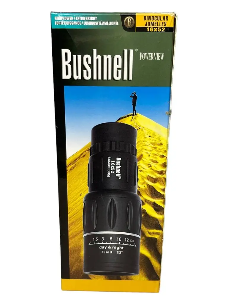 Монокуляр Bushnell PowerView 16 x 52 з чохлом - фото 4