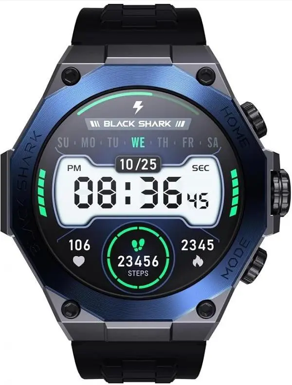 Смарт-часы Black Shark S1 Pro Blue - фото 3