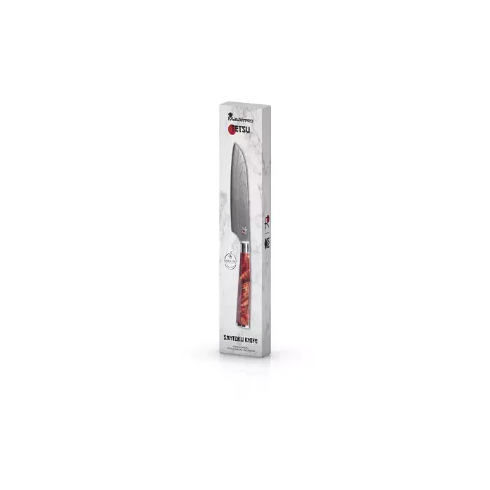 Ніж кухонний сантоку MasterPro Tetsu 12.5 см (BGMP-4129-BR) - фото 4
