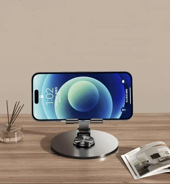 Металева підставка для телефона і планшета повопротна Holder Multi-function Обертання на 360°
- фото 3