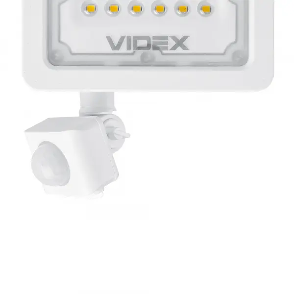 LED прожектор VIDEX F2e 10W 5000K с датчиком движения и освещенности - фото 4