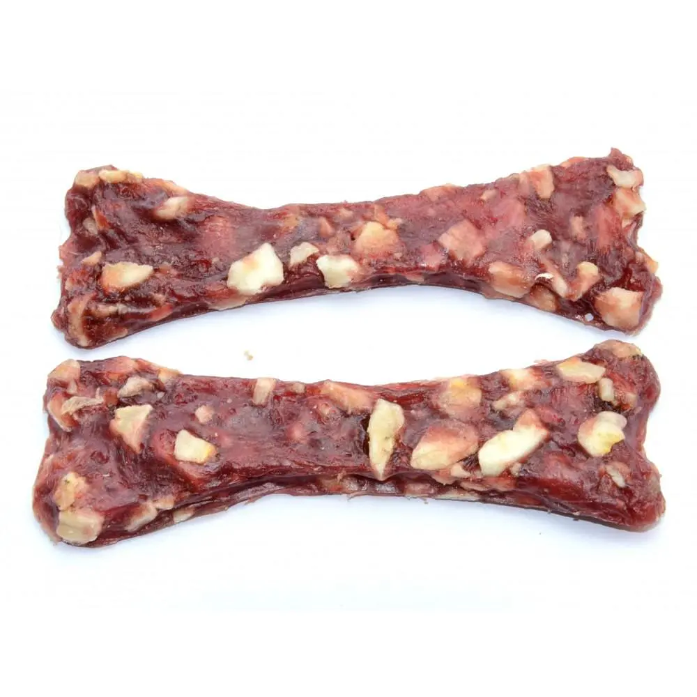 Лакомство Yalute Bone Shape of Duck and Banana для собак, утка и банан, 100 г - фото 2