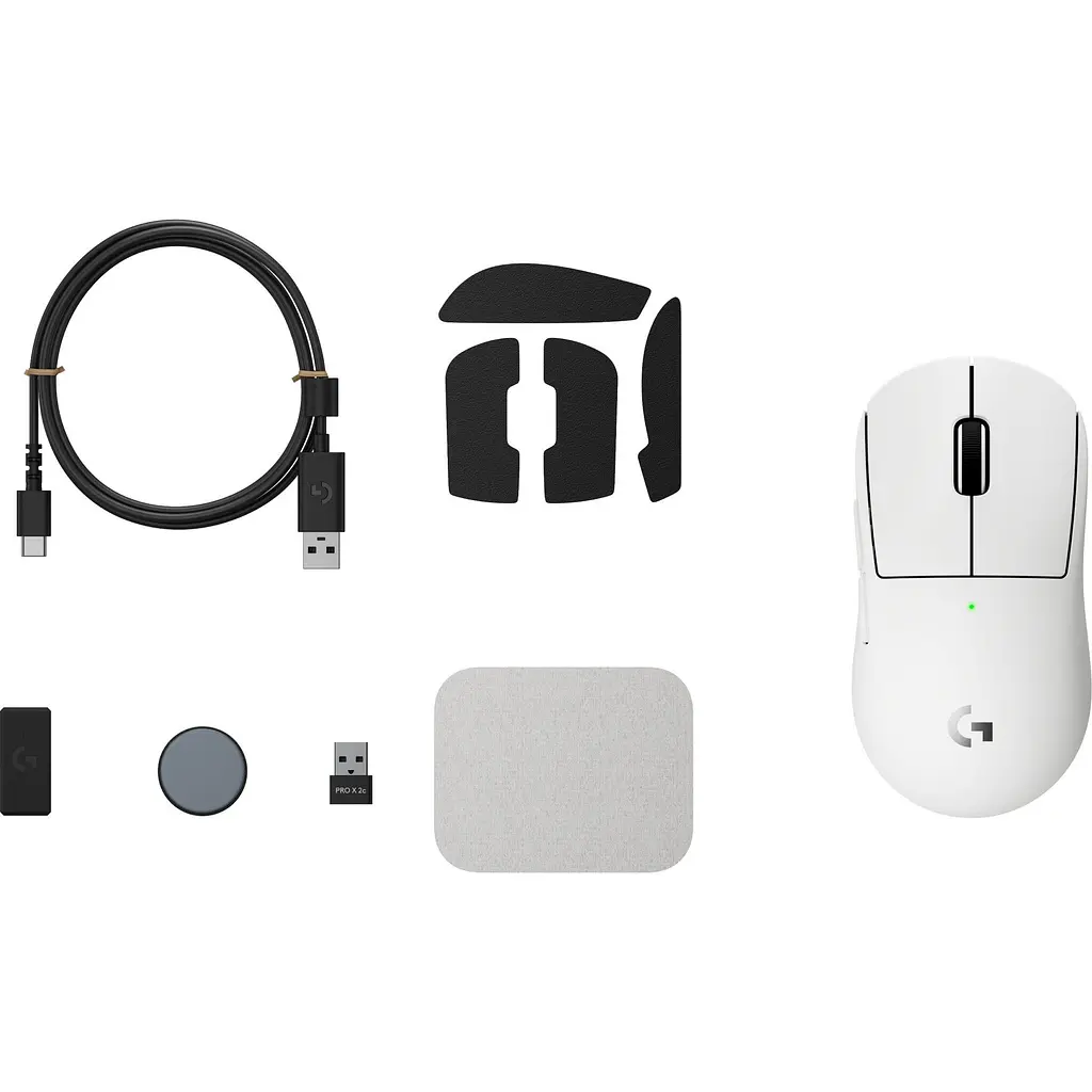 Миша Logitech G Pro X Superlight 2c White (910-007538) [158455] - фото 6