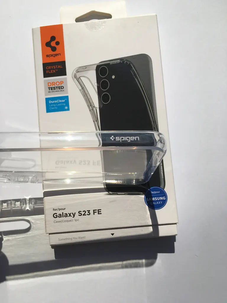 Оригінальний силіконовий чохол Spigen Liquid Crystal Flex для Samsung Galaxy S23 FE (6.4") ACS07040 - фото 7