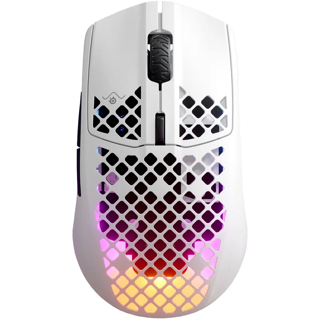 Комп'ютерна мишка SteelSeries Aerox 3 Wireless Snow RGB 18000dpi. 6кн. біла (62608) - фото 6