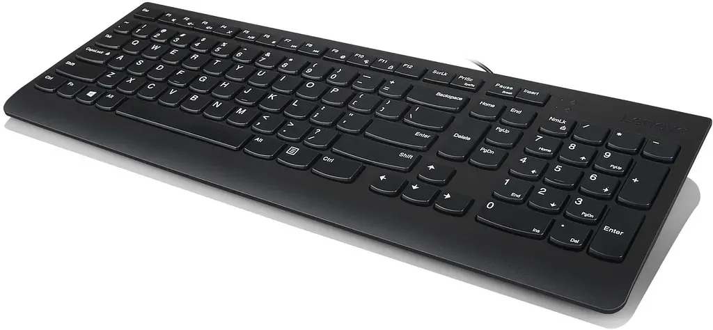 Клавіатура Lenovo 300 USB Ua Black (GY41D64869) - фото 2