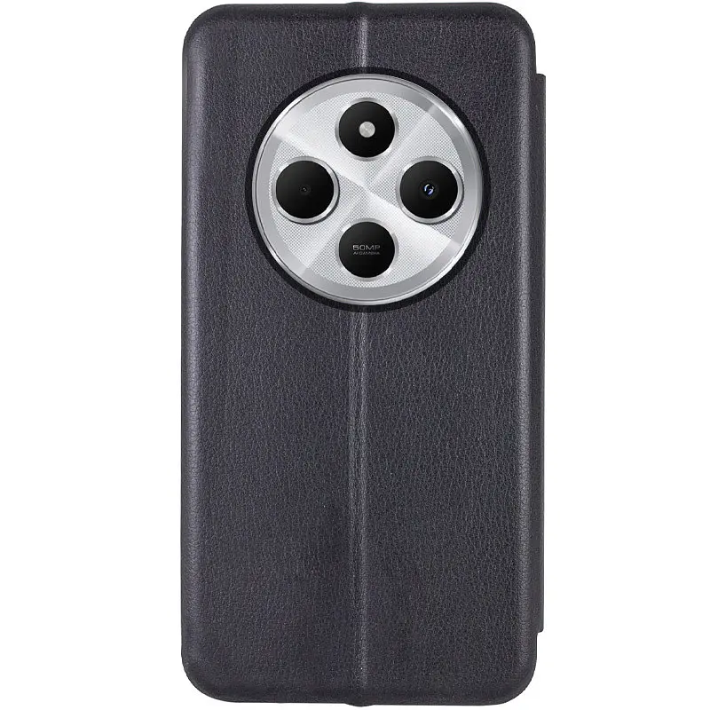 Шкіряний чохол-книжка Classy для Xiaomi Redmi 14C / Poco C75 Чорний - фото 3