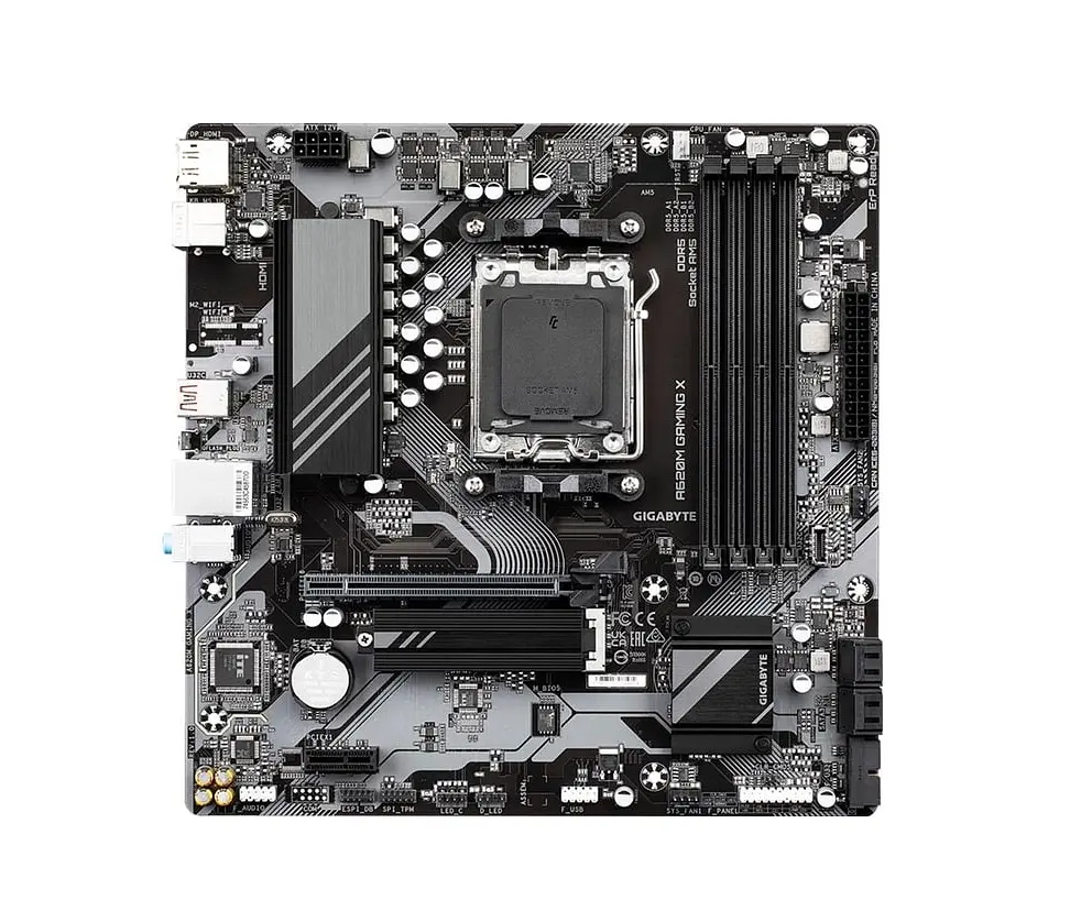 Материнська плата A620M GAMING X sAM5 A620 4xDDR5 M.2 HDMI DP mATX Gigabyte teh0019069 - фото 2