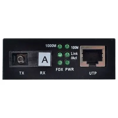Медіаконвертер (EC-Q-1G-1SM-1310nm-20-LFP) FoxGate - фото 2