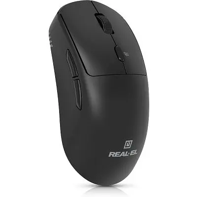 Комп'ютерна мишка Real-El RM-355W Wireless Black (EL123200054) - фото 7