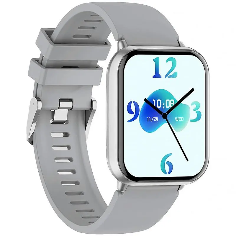 Смарт-годинник WiWU SW09 Smart sports watch (call version) Silver - фото 2