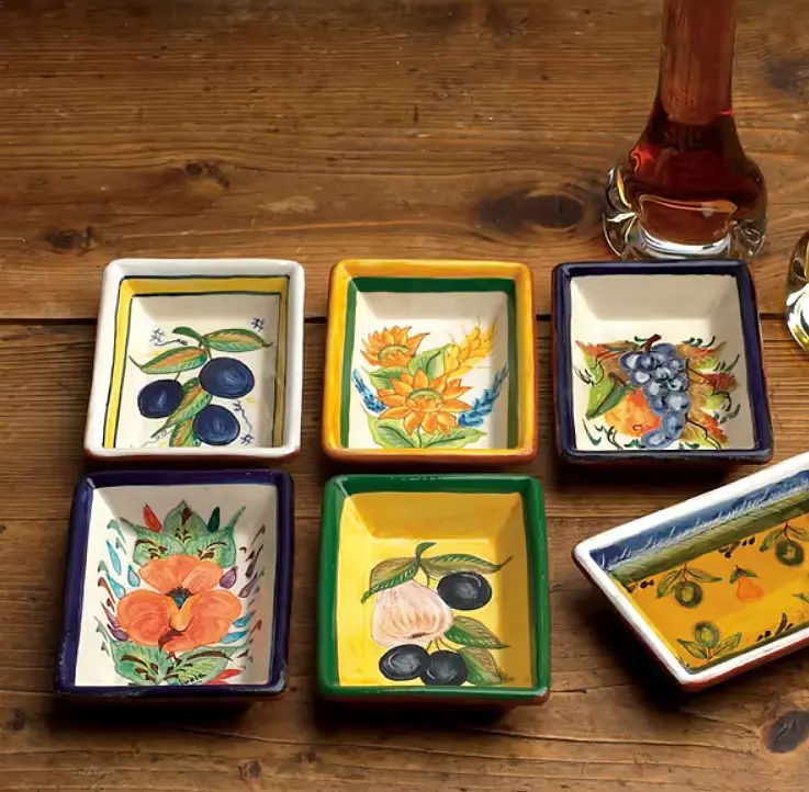 Тарілка Casafina Alentejo Terracota прямокутна 10.2х7.6 см біла (560673980757) - фото 4