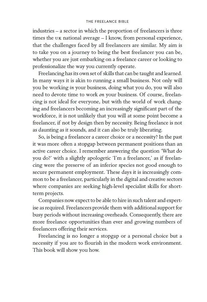 The Freelance Bible: Everything You Need to Go Solo in Any Industry - фото 4