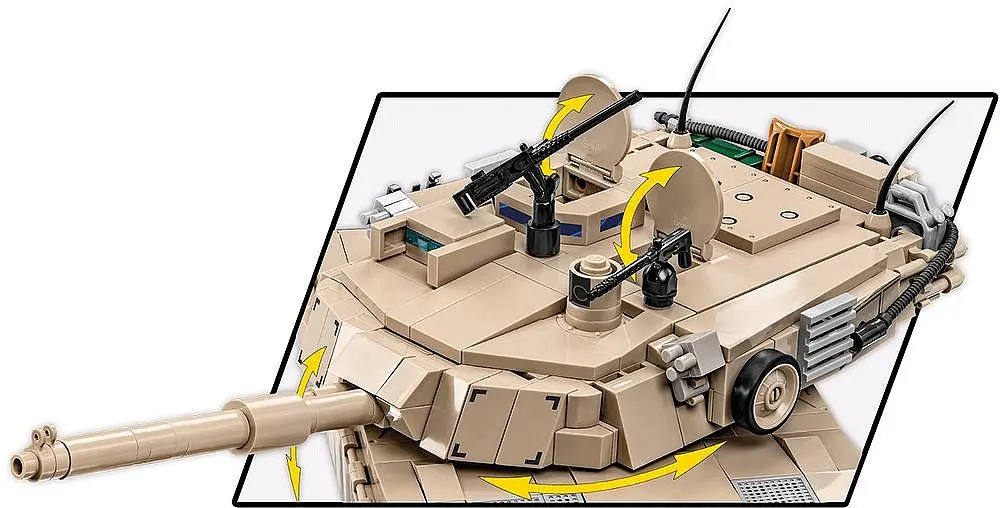 Конструктор COBI танк Abrams 2622 - фото 6