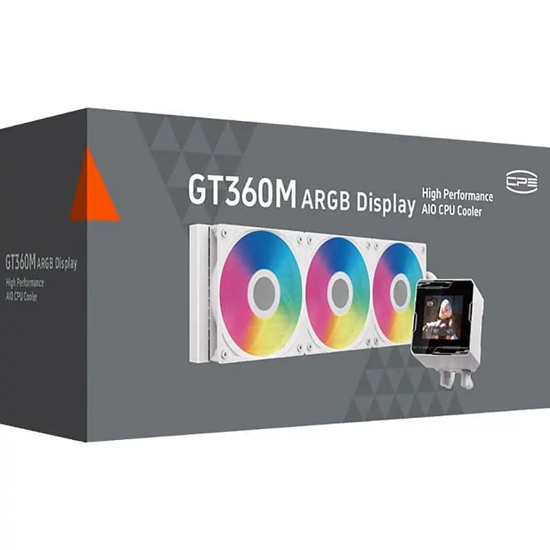 СВО PcCooler PсCOOLER GT360M ARGB Display White (GT360M-WHAWXX-GL) - фото 6