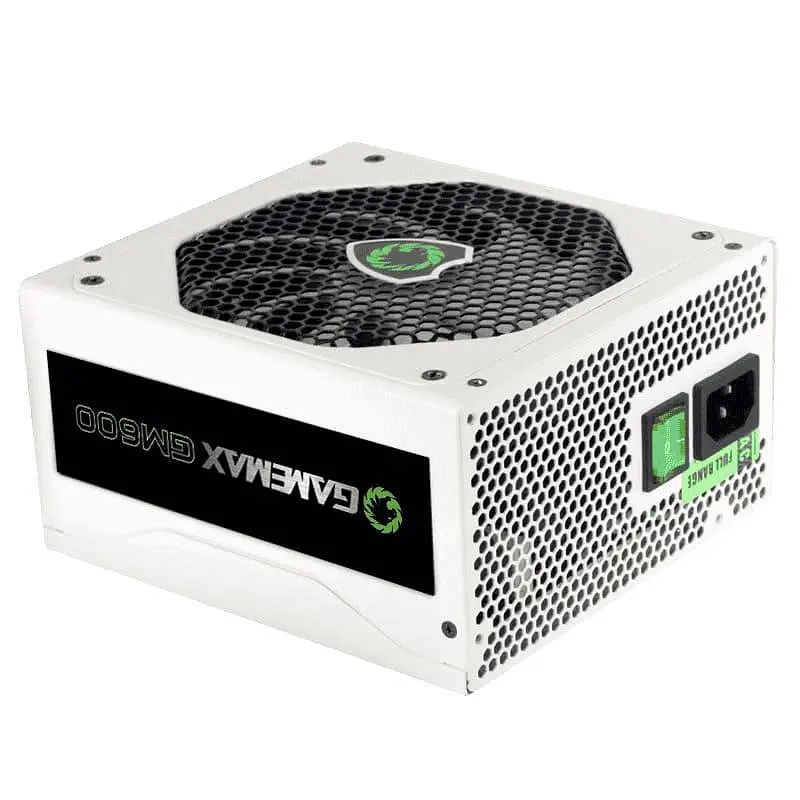 Блок живлення GameMax GM-600 600W 80+ Bronze (GM-600-WHITE) White Б/в