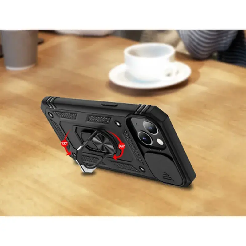 Чохол до мобільного телефона BeCover Military Apple iPhone 13 Black (707103) - фото 5