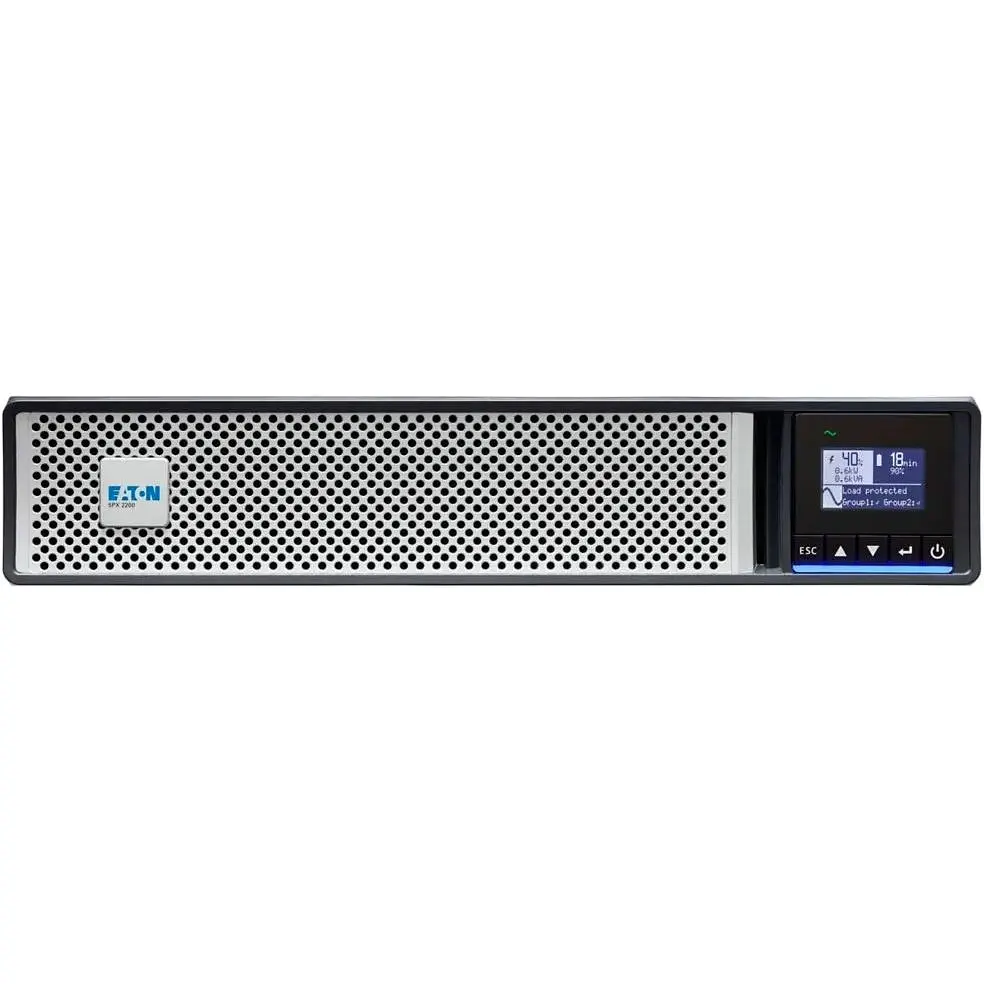 Джерело безперебійного живлення Eaton 5PX G2, 2200VA/2200W, RT2U, LCD, USB, RS232, 8xC13, 2xC19 - фото 2