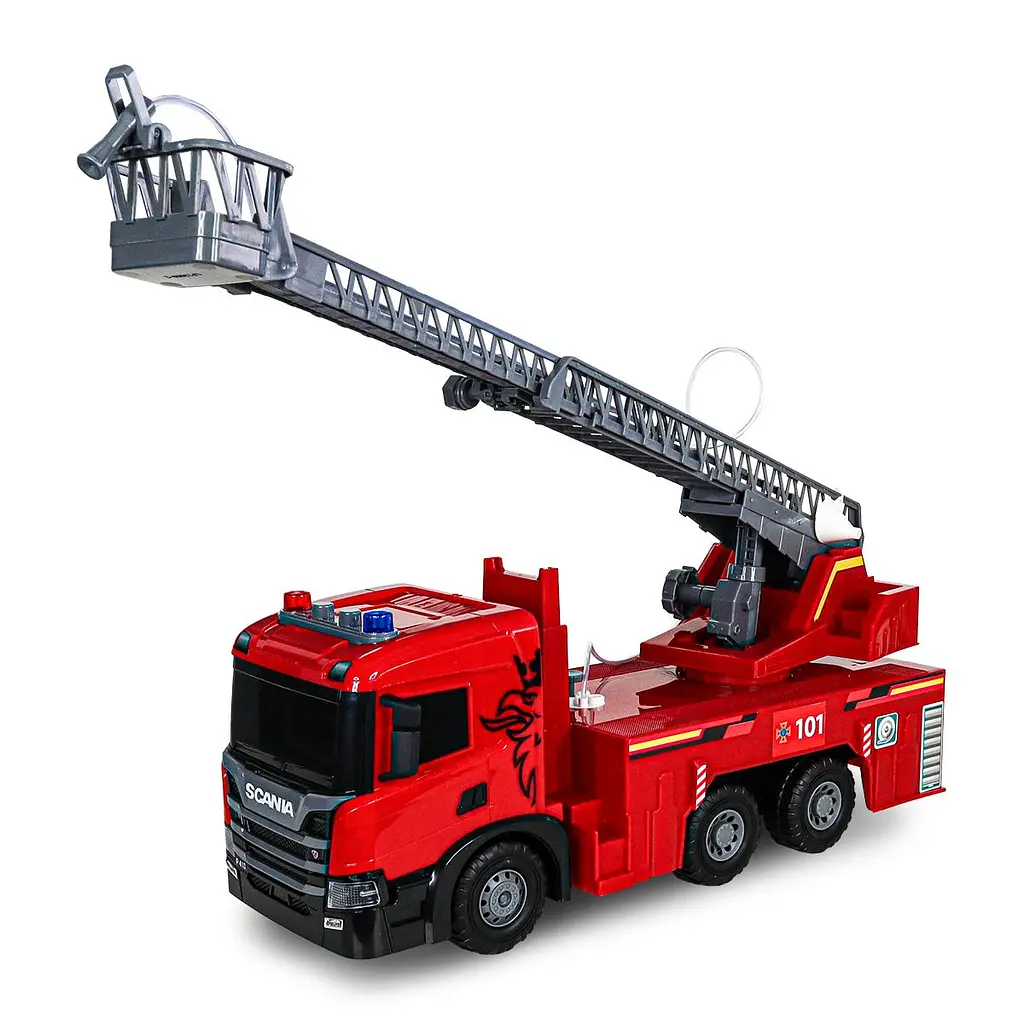 Автомодель серії "Super Big Truck" – ПОЖЕЖНА МАШИНА SCANIA (світло, звук, функ. води) TechnoDrive 5005KS - фото 12
