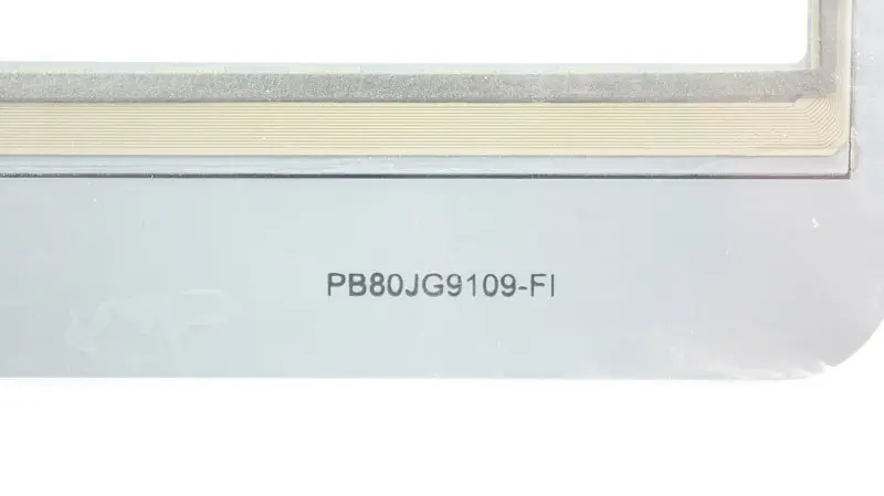 Тачскрін (сенсорне скло) PB80JG9109-F1 8 зовнішній розмір 198*133 мм робочий розмір 161*121 мм білий - фото 4