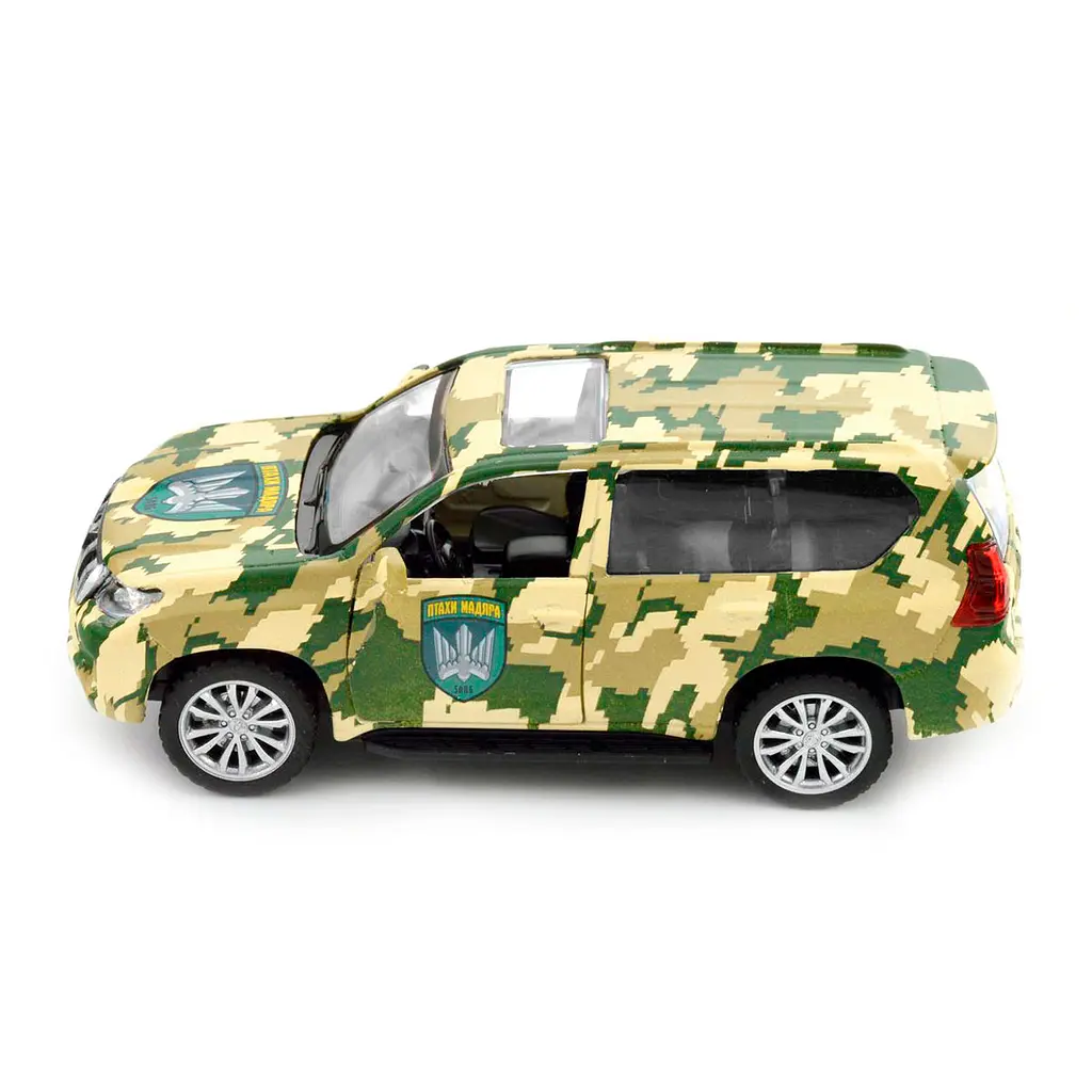 Автомодель TechnoDrive Шеврони Героїв Toyota Land Cruiser Prado Птахи Мадяра (250363M) - фото 3