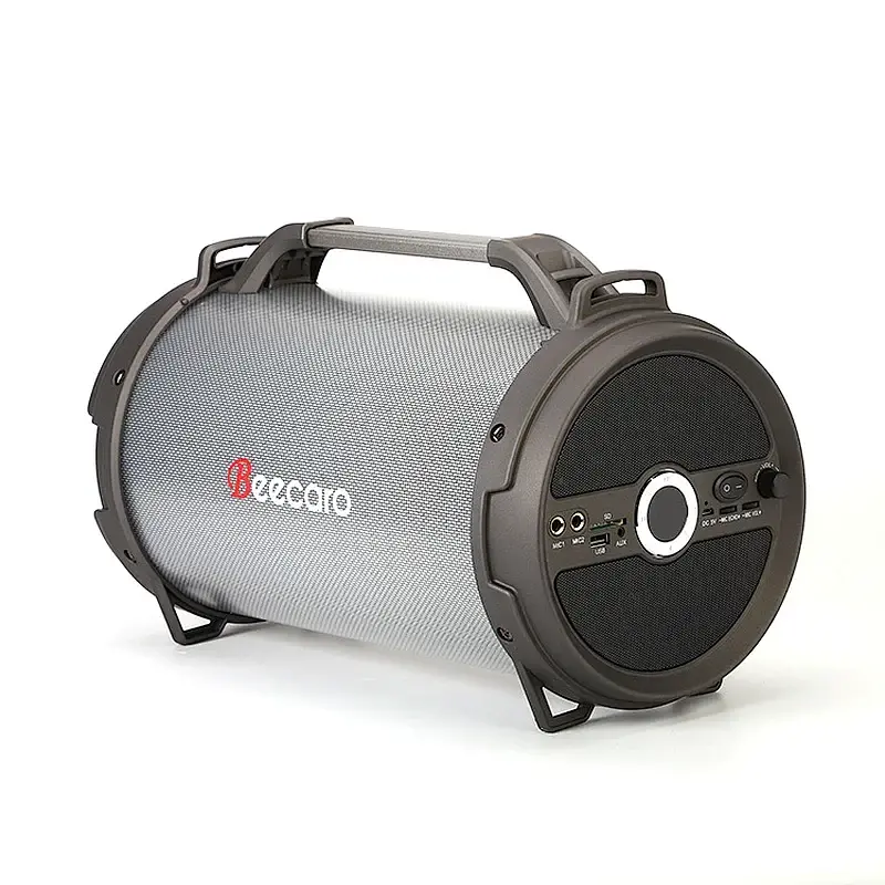 Колонка бездротова Beecaro RX28 18 Ватів RGB підсвітка ФМ-радіо - фото 5