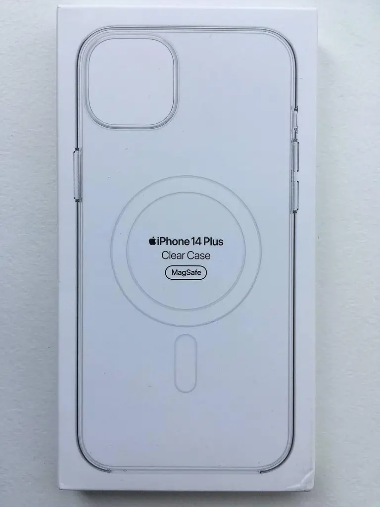 Оригінальний прозорий чохол для iPhone 14 Plus Apple Clear Case with MagSafe протиударний (MPU43ZE/A) - фото 3
