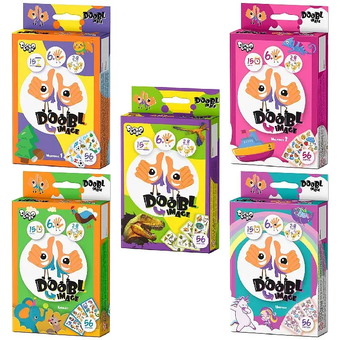 Настольная игра Danko Toys Doobl Image Разноцветный (SR-113-N-542) - фото 4