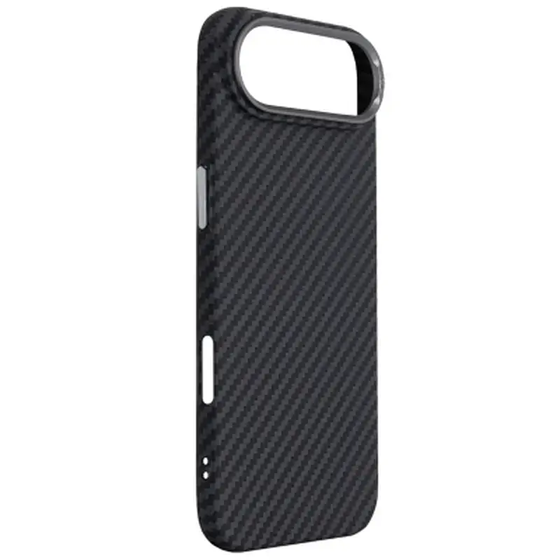 Чохол до мобільного телефона Armorstandart LikeCarbon2 MagCase Apple iPhone 17 Air Carbon Black (ARM86260) - фото 3