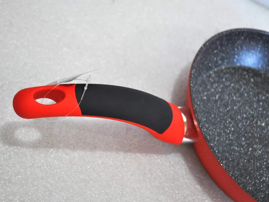 Сковорода Meisterklasse MK-1035-22 red marble - фото 7