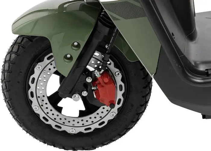 Электроскутер Двухместный Crosser CR13 (2000W, Графеновая батарея 72V/24Ah) Зеленый - фото 13