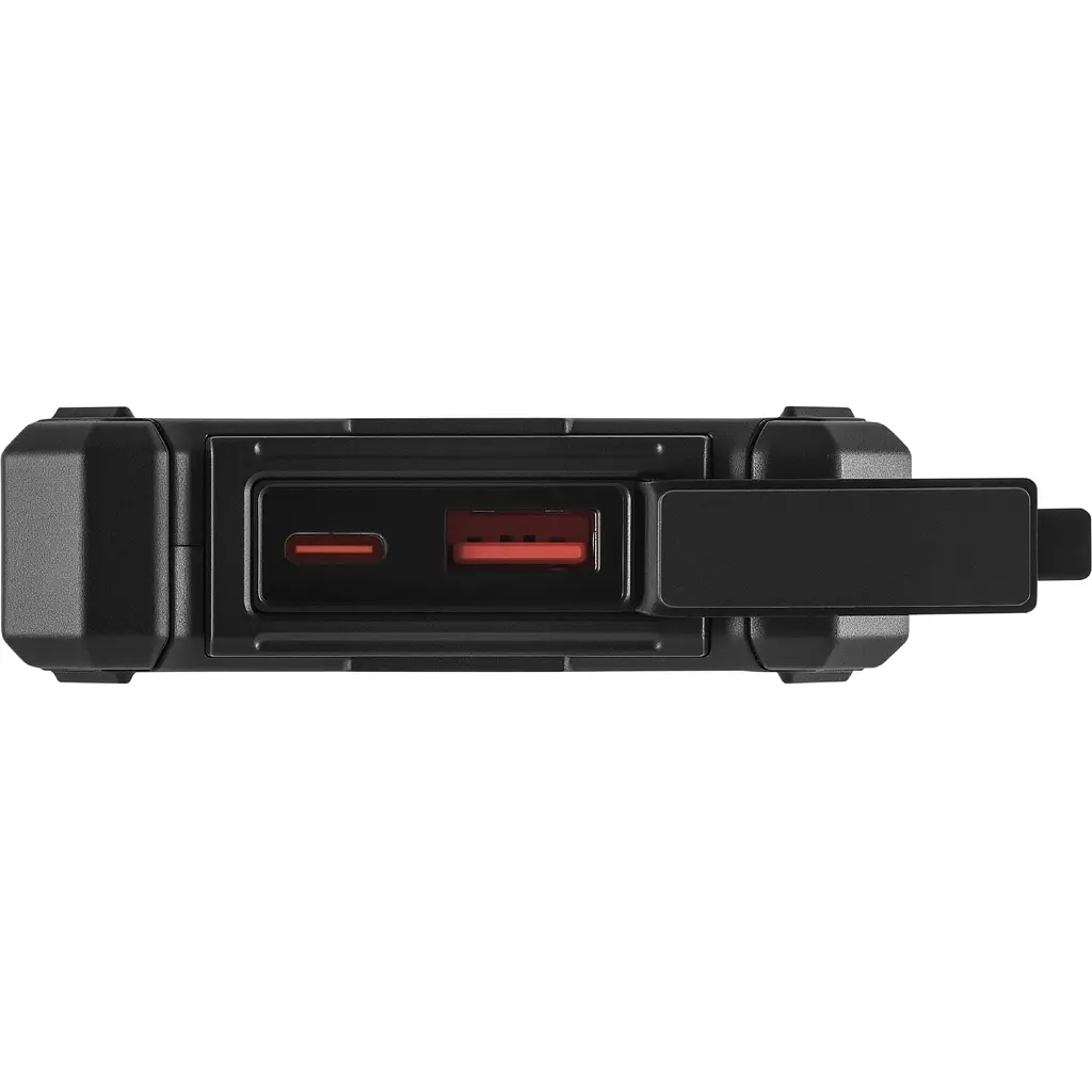 УМБ сонячна Sandberg 10000mAh 22,5W PD Solar Powerbank CampLED, USB-A,USB-C In/Out, PowerThru - фото 3