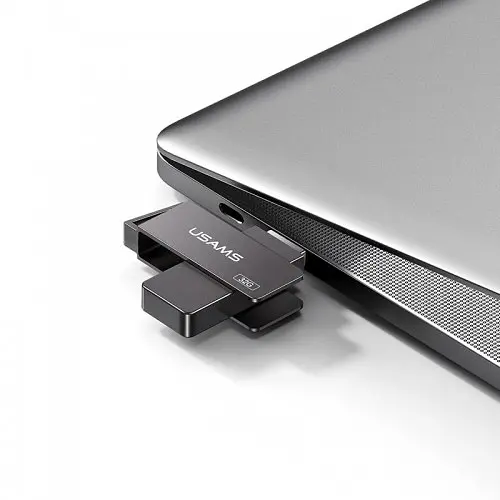 Флешка Usams USB 3.0 Rotatable High Speed Flash Drive 128 GB (US-ZB197) - фото 3