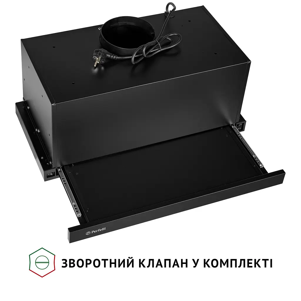 Вытяжка телескопическая PERFELLI ISEO 6PMF NERO - фото 10