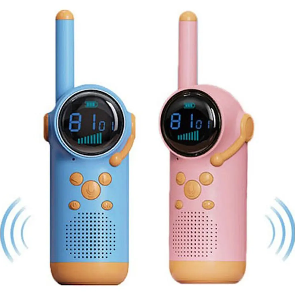 Рація DK Kids Walkie Talkie Rocket D22 Blue+Pink [136242] - фото 3