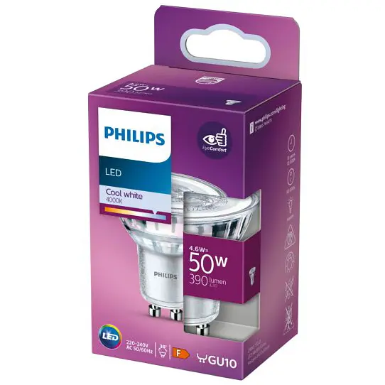 Лампа Philips LEDClassic 50W GU10 CW 36D RF ND SRT4 (929001218255) - фото 3