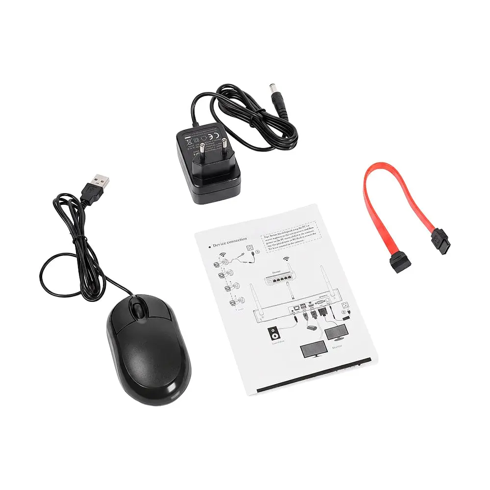 Комплект IP-відеонагляду з WiFi на 4 камери TVT TD-P0804W1-001: 4 циліндричні 4Mp WiFi IP-відеокамери + 8-канальний 8Mp WiFi IP-відеореєстратор (77-00482) - фото 19