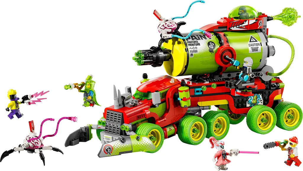 Конструктор LEGO DREAMZzz Грузовик Матео с аэрозольной краской 929 деталей (71499) - фото 5