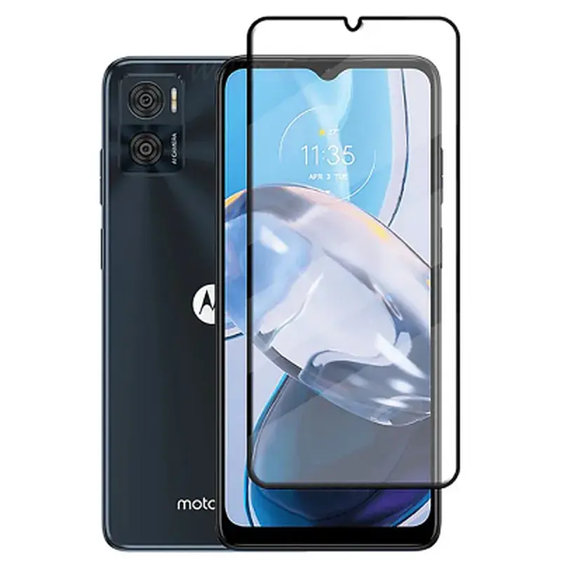 Скло захисне BeCover Motorola Moto E22/E22i Black (709731) - фото 2