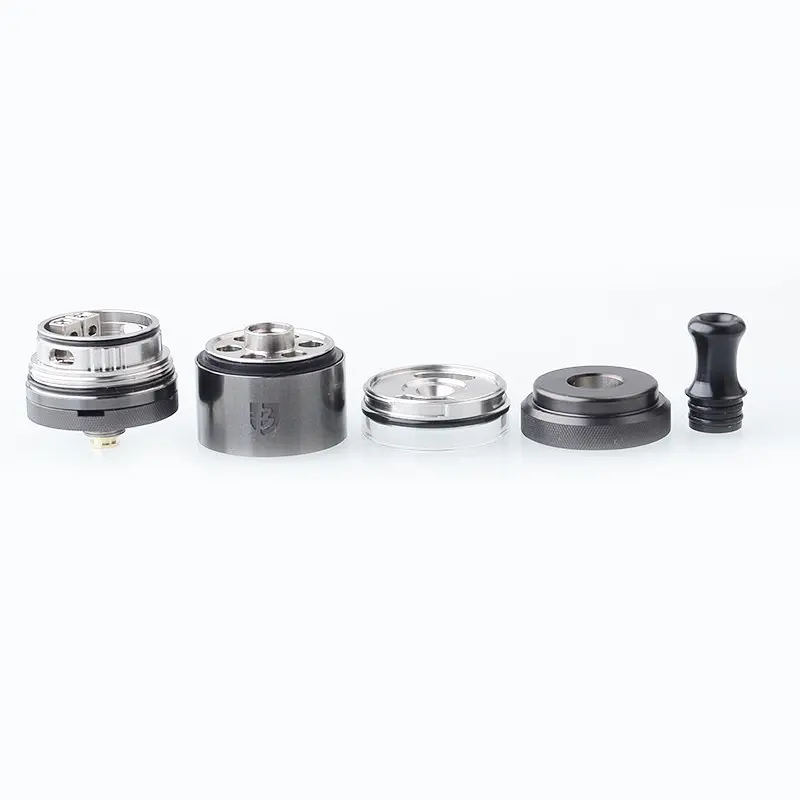 Бак для вейпа Berserker V3 MTL RTA 24mm 6ml Gunmetal (11001) - фото 6