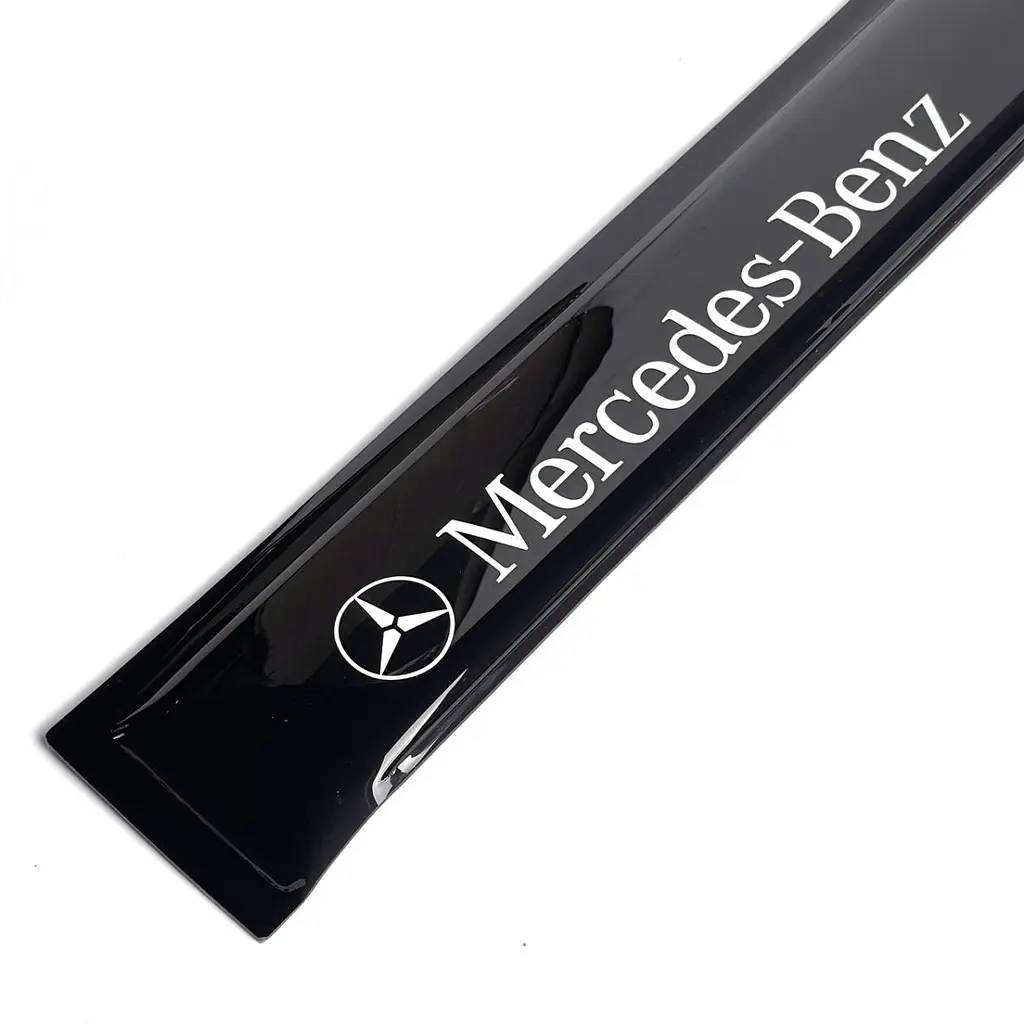 Дефлектори вікон вітровики Mercedes Sprinter 1995-2006 Двері Скотч 3M Voron Glass - фото 5