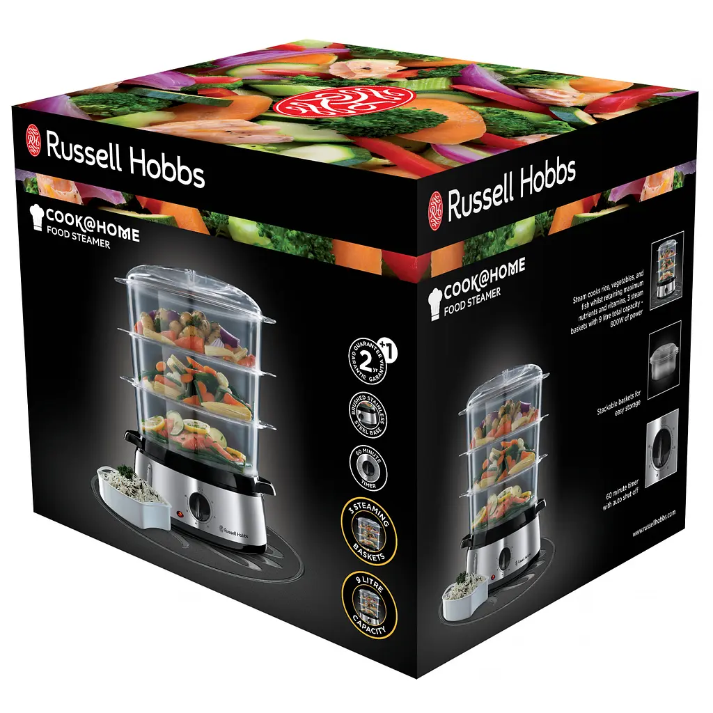 Пароварка Russell Hobbs Cook Home 19270-56 - фото 4