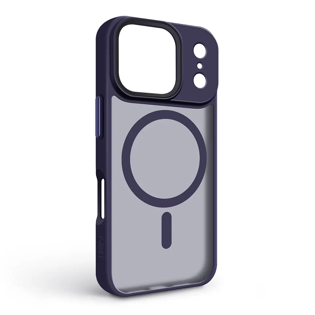 Чехол для Apple iPhone 17 Pro, Uniq MagCase, синий, противоударный, панель-накладка с магсейф, ударопрочный TPU+PC, с магнитом MagSafe, поддержка полноценной беспроводной зарядки, ArmorStandart (ARM86267) - фото 2