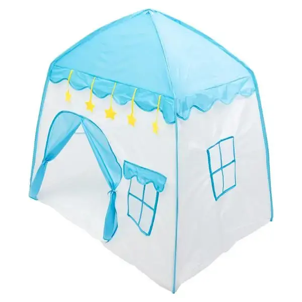 Намет-будиночок дитячий ігровий LUGI HP-S-1NDBL 125х100х120 см блакитний - фото 7