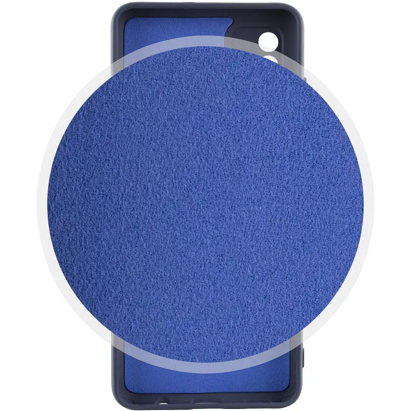 Чехол Silicone Cover Lakshmi Full Camera A для Xiaomi 12T / 12T Pro Синий / Midnight blue, Full camera - фото 3