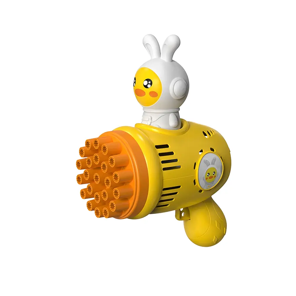 Пістолет з мильними бульбашками, зі світловими ефектами, механічний, з мильним розчином (В асортименті) 777-15 - фото 3