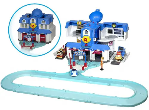 Ігровий набір Robocar Poli Штаб-квартира з фігуркою Джин (83304) - фото 3