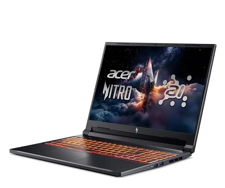 Ноутбук Acer Nitro V 16 Ryzen 7 260/16" 2560x1600 WQXGA/16GB/1TB/No OS/RTX 5070 Refurbished - фото 4