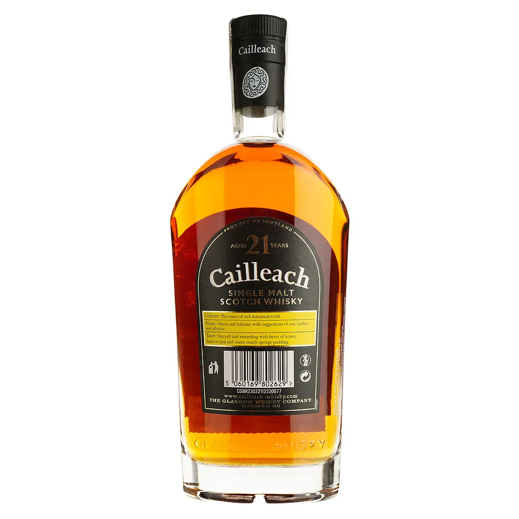 Виски Cailleach Single Malt Scotch Whisky 21 yo, 40%, 0,7 л - фото 3