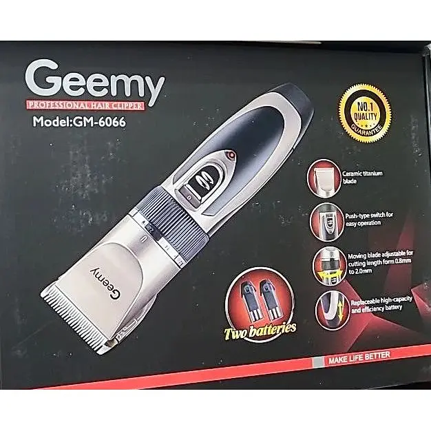 Тример Geemy GM-6066 із двома змінними акумуляторами 5 Вт - фото 5